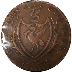 1/2 Penny Lancashire - Liverpool / Bishop Blaize