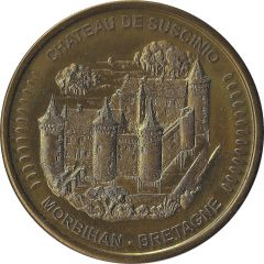 Token - Gravotech Collection Europeenne Médaille Souvenir Bretagne, Morbihan - Château de Suscinio