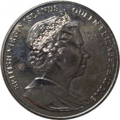 1 Dollar - Elizabeth II Golden Jubilee - In Automobile