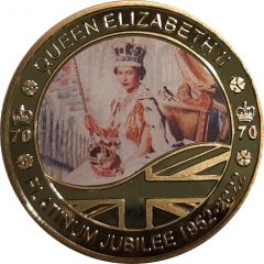 Medal - Queen Elizabeth II Platinum Jubilee 1952-2022