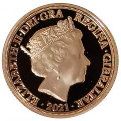1 Sovereign - Elizabeth and the Lion