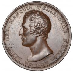 Medal - George III British Army Enters Madrid, bronze