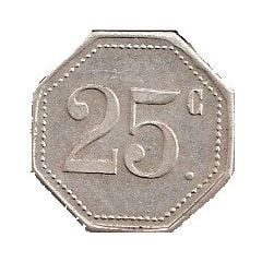 25 Centimes