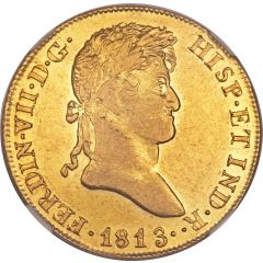 8 Escudos - Fernando VII Catalonia