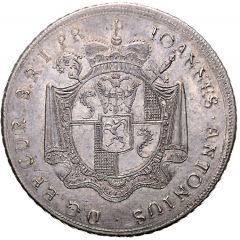Thaler - Johann Anton Inscription within wreath