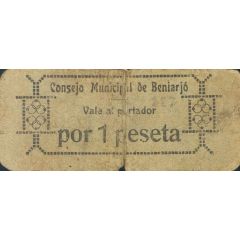 1 Peseta Beniarjó