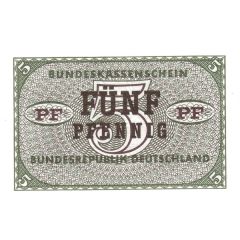 5 Pfennig Federal Treasury Note