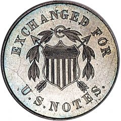 10 Cents `Postage Currency` Pattern