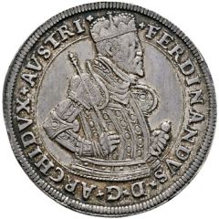 1 Thaler - Ferdinand II of Tyrol Hall