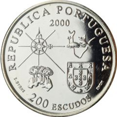 200 Escudos Terra do Lavrador, Silver