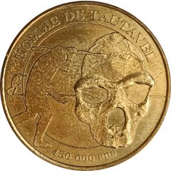 Monnaie de Paris Tourist Token - Homme de Tautavel 450 000 ans - Le chasseur