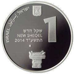 1 New Sheqel Tel Hazor
