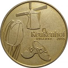 Medal - Keukenhof - Tulip, Windmill & Clogs Mémodaille Europe Collection