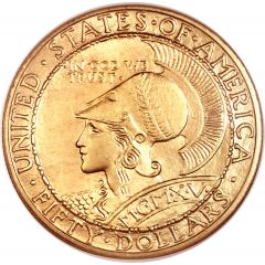 50 Dollars Panama–Pacific Exposition