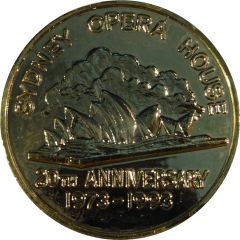 Medal - Sydney Opera House - 20 Musical Years Commemorative Souvenir