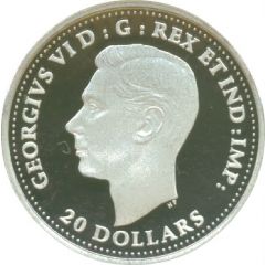 20 Dollars In the name of George V, British Commonwealth Air Training Plan