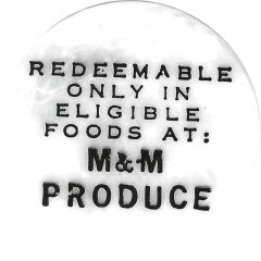 1 Cent - Food Stamp M&M Produce