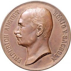 Medal - Friedrich August III - World War I