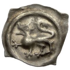Pfennig `Vierzipfliger Löwenpfennig`