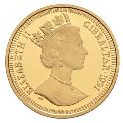 1/5 Crown - Elizabeth II Olympic Victor, Gold Proof