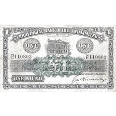 1 Pound Provincial Bank of Ireland