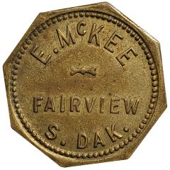 10 Cents - E. McKee Fairview, South Dakota
