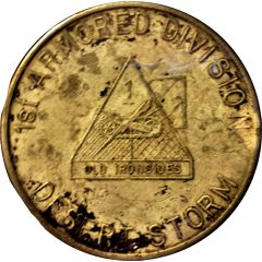 Challenge Coin - Desert Storm
