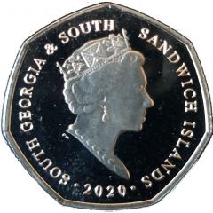 50 Pence - Elizabeth II King Penguin