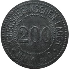200 Pfennig - Ulm Kriegsgefangenen-Lager