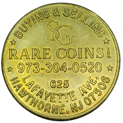 Token - SG Rare Coins Inc. Hawthorne, New Jersey