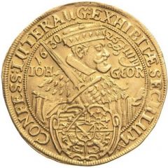 10 Ducats - John George I Centennial of the Augsburg Confession