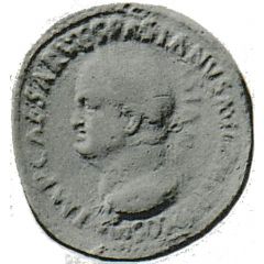 Sestertius - Vespasian LIBERTAS PVBLICA S C, Libertas