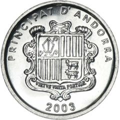1 Cèntim Sant Martí de la Cortinada