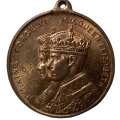 Medal - George VI and Elizabeth Coronation