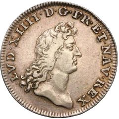 Jeton Louis XIV, Trésor Royal 1677