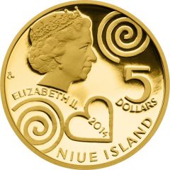 5 Dollars - Elizabeth II Eva Samkova