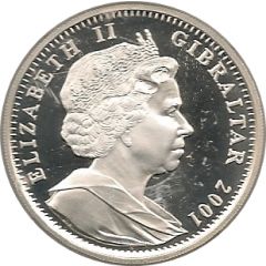 1 Crown - Elizabeth II The Diamond Jubilee with genuine diamond