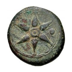 1 Uncia Wheel / Anchor, struck