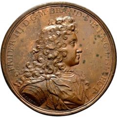New construction of the Berlin sluice - Frederick III
