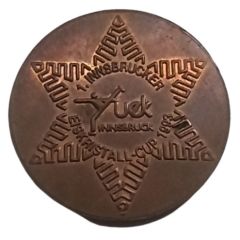 Medal - Hall in Tirol 1. Innsbrucker Eiskristall-cup 1993