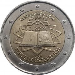 2 Euros Treaty of Rome