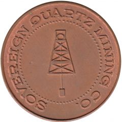 Medal - Sovereign Hill - Quartz Mining Co. Tourist Souvenir