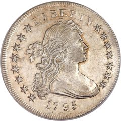 1 Dollar `Draped Bust Dollar` small eagle
