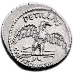 Denarius Petillia: Petillius Capitolinus, PETILLIVS CAPITOLINVS