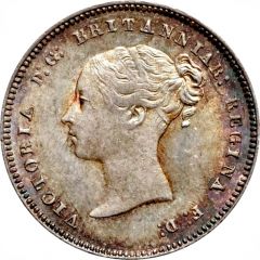 4 Pence - Victoria 1st portrait, Maundy issues