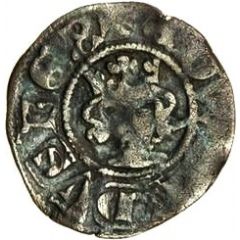 1/2 Penny - Edward III 3rd coinage, Reading mint