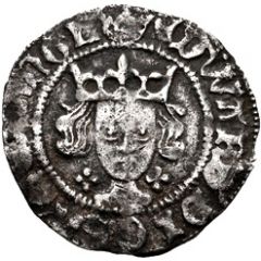 1 Penny - Edward IV 1st reign, Light coinage