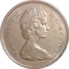25 Cents - Elizabeth II 2nd portrait
