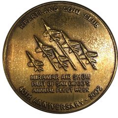 Medal - Heartland Coin Club 40th Anniversary