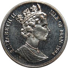 1 Crown - Elizabeth II Otto Lilienthal